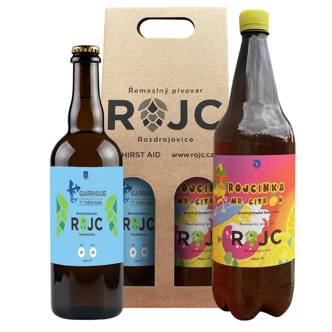 Garrigue 11° + limonáda Rojcinka v dárkovém balení