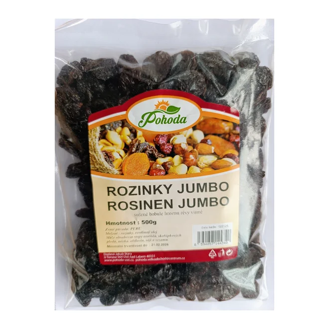 Rozinky Jumbo, 500 g