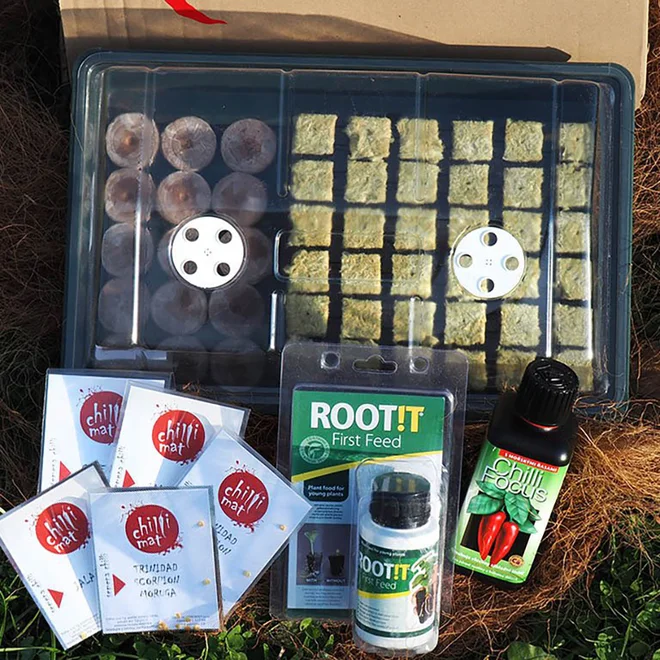 Set pro pěstování chilli - Střední