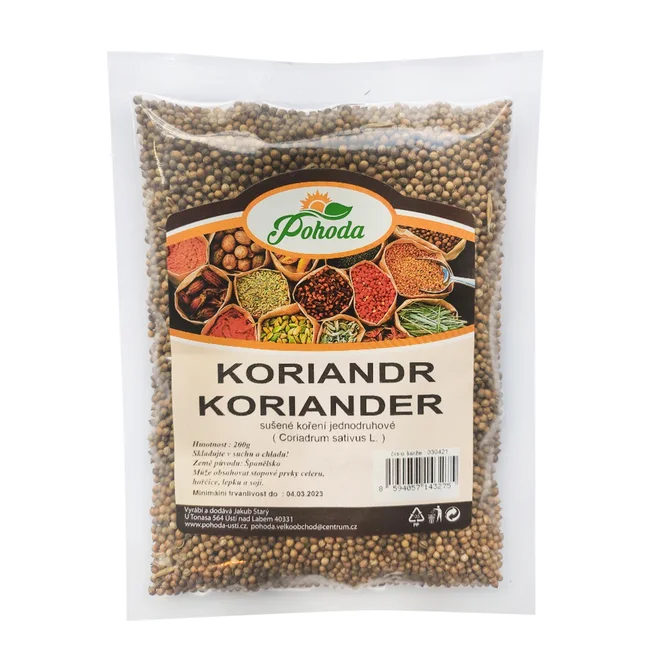 Koriandr celý, 200 g