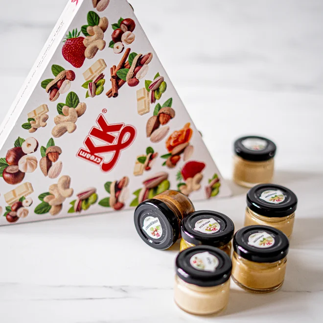 KK Taste box oříškových krémů - bílý