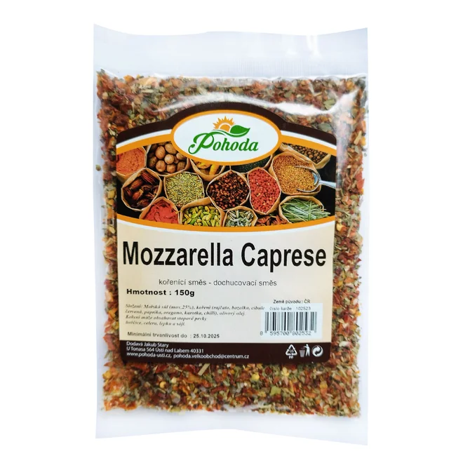 Mozzarella caprese, 150 g