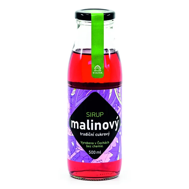 Malinový sirup, 500 ml