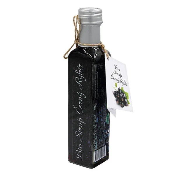 Bio sirup černý rybíz, 320 g