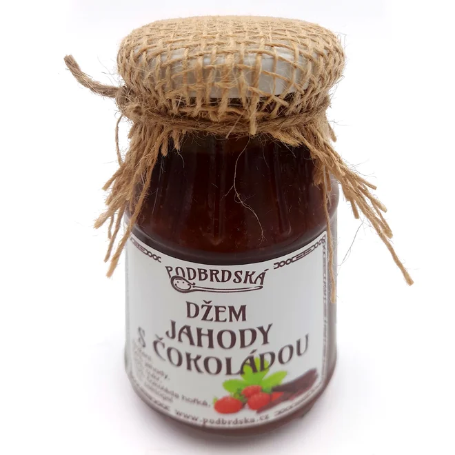Džem Jahoda s čokoládou, 200 g