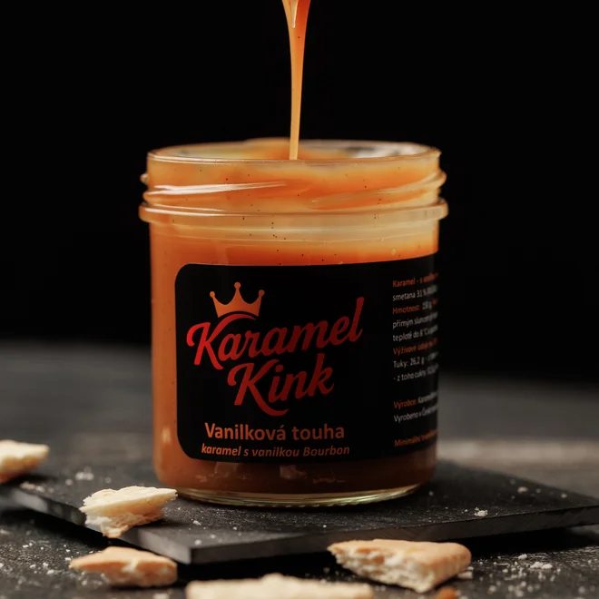 Vanilková touha – karamel s vanilkou Bourbon