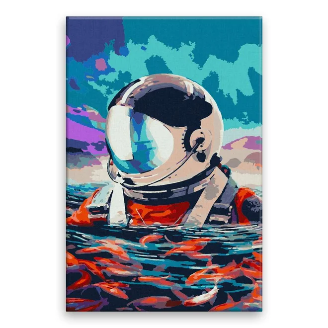 Obraz maľovaný podľa čísel (40 x 60 cm)