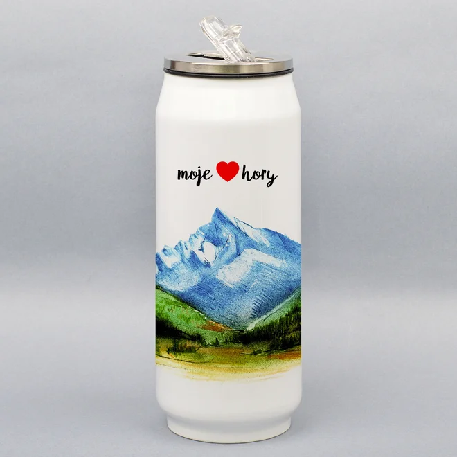 500 ml Turistická termoplechovka "Moje hory"