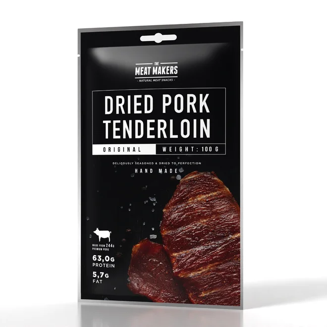 100 g Sušené mäso "MM Jerky PORK ORIGINAL"