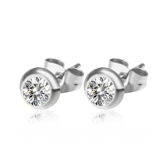 Náušnice s krystalky Swarovski Elements – Pin