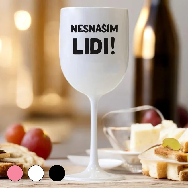 Nerozbitná sklenice - Nesnáším lidi