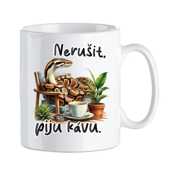 Nerušit, piju kávu! - Had