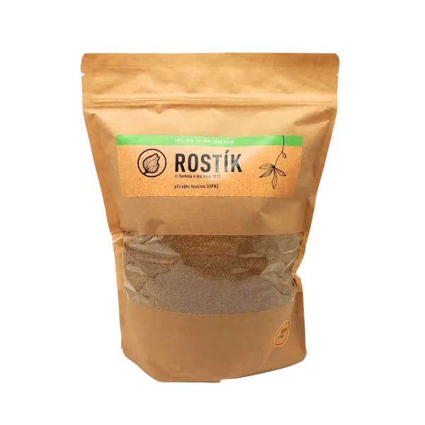 Organické hnojivo Rostík: sypká forma, 3 l
