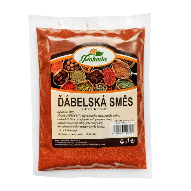 200 g Koreninová zmes "Diabolská"