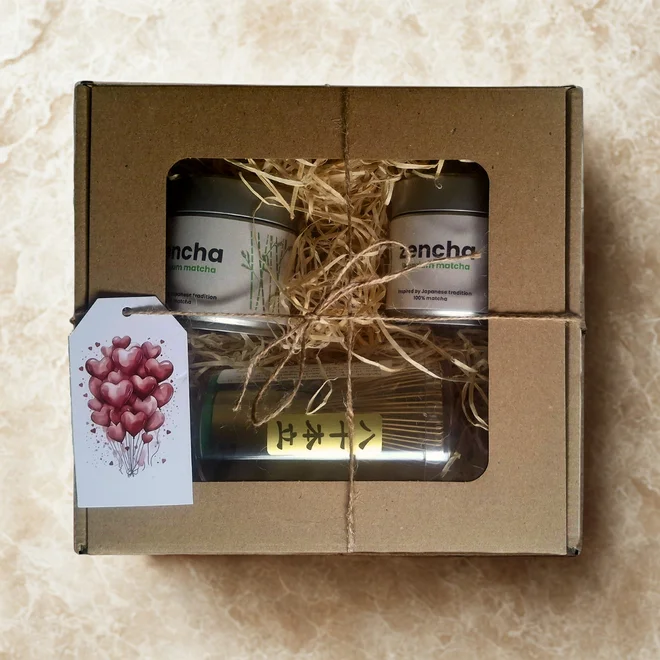 3-dielny Prémiový set matcha "MINI"