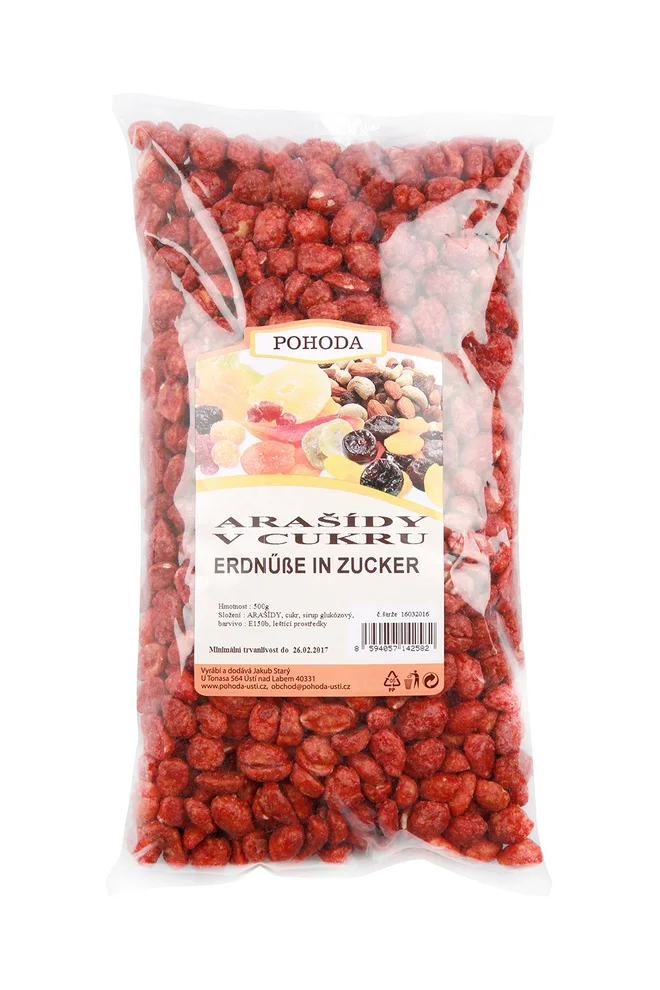 500 g Arašidy v cukre