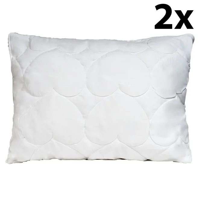 2 ks Výhodný SET: Prešívaný vankúš (40 x 60 cm)