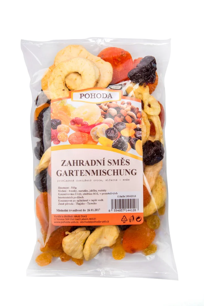 500 g Záhradná zmes ovocia