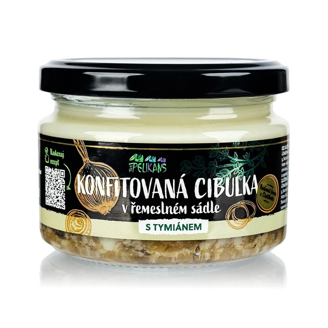 Konfitovaná cibulka s tymiánem, 200 g