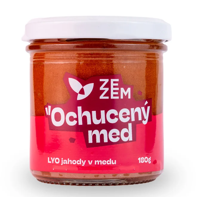 LYO jahody v medu, 180 g