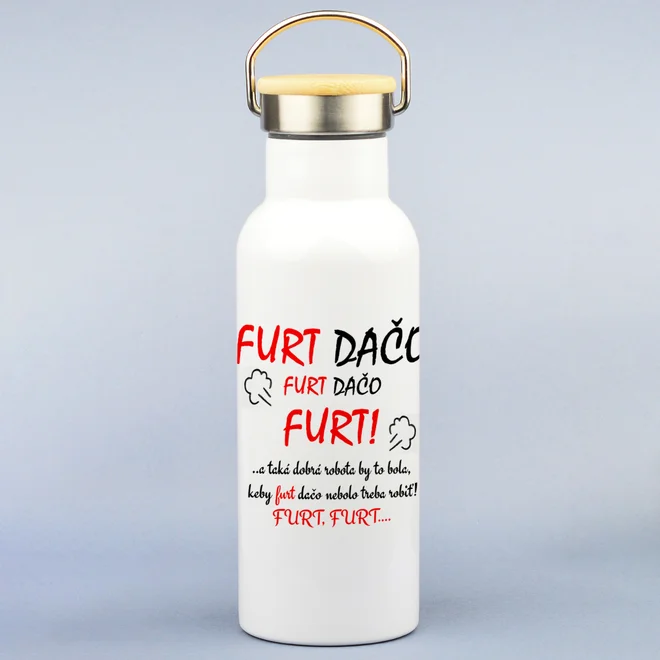 500 ml Turistická termofľaša "Furt dačo"