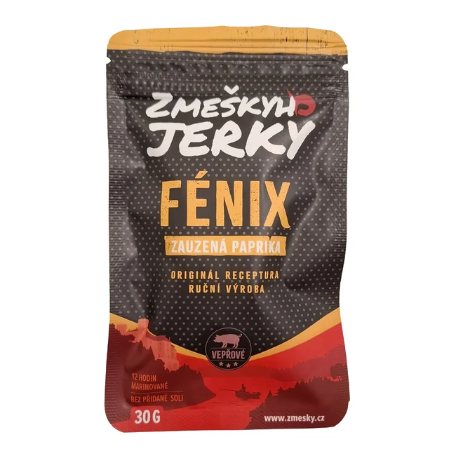 Sušené bravčové jerky mäso ručnej výroby (fénix)