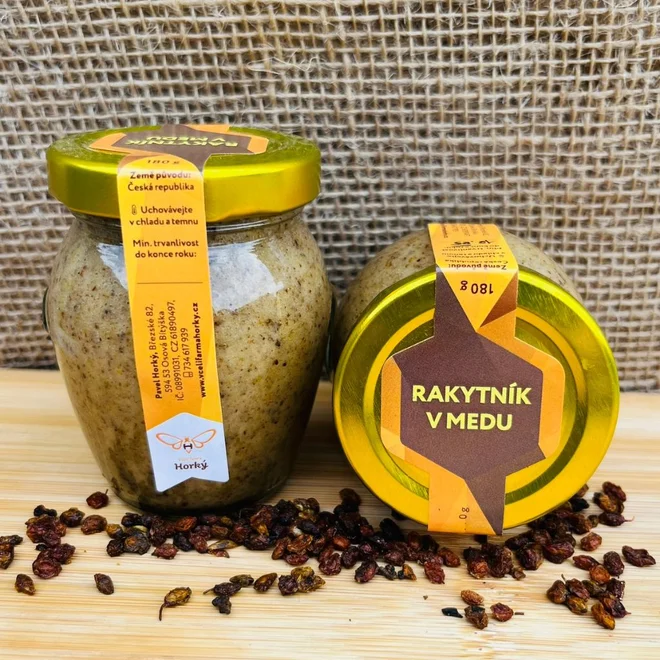 Rakytník v medu, 180 g