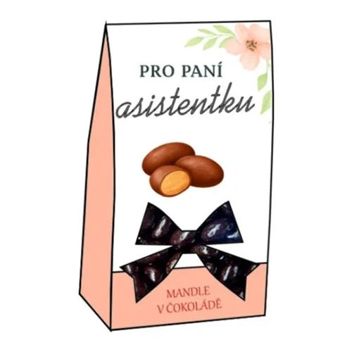 Mandle v čokoládě, 50 g - Pro paní asistentku