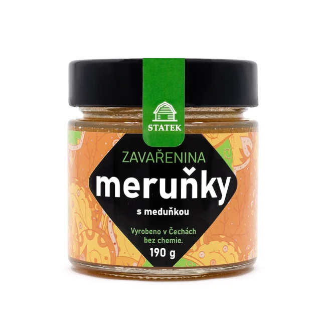 Meruňková zavařenina s meduňkou, 190 g