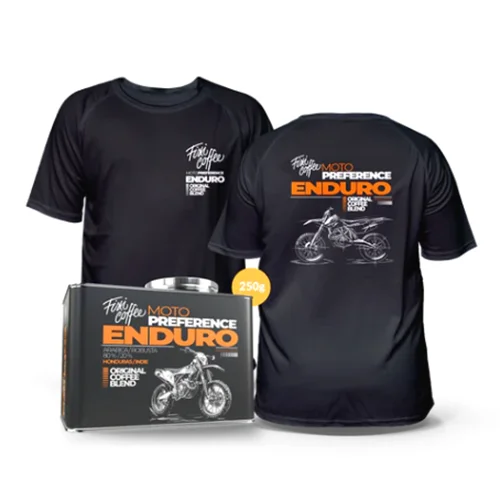 Moto fešák – Enduro (zrnkové + tričko)
