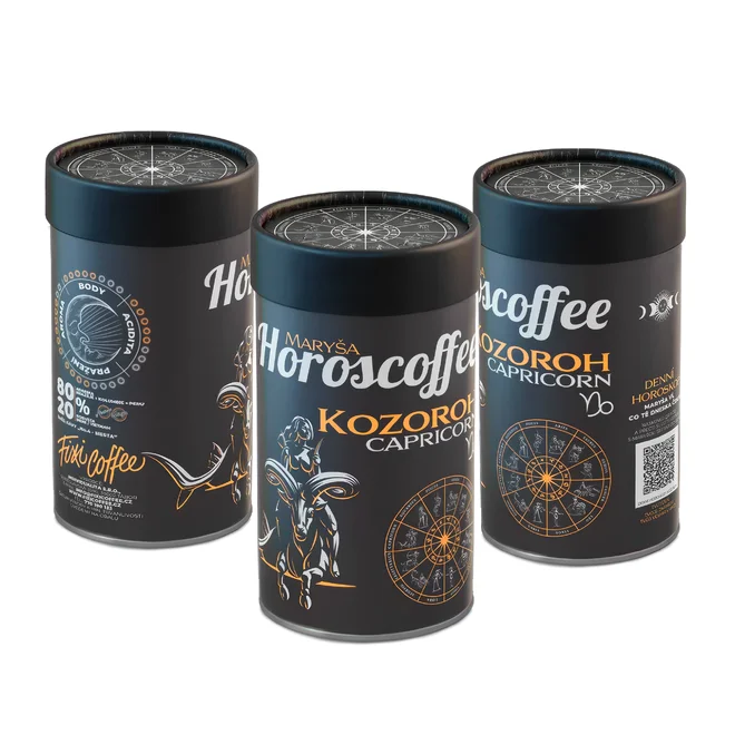 Darčeková káva v znamení zverokruhu (Kozorožec)