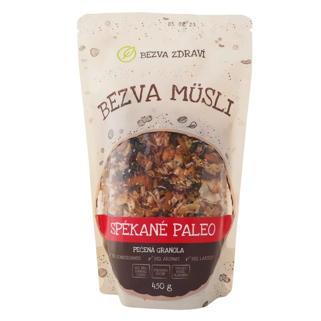 Bezva müsli "Spékané paleo" (450 g)