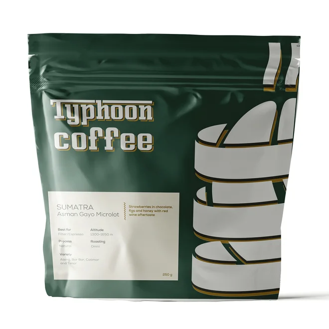 Sumatra Asman Gayo - káva na espresso