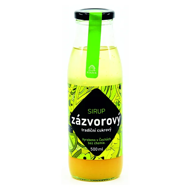 Zázvorový sirup, 500 ml