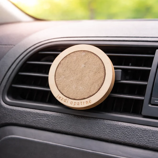 Vůně do auta - do mřížky ventilace, Jezdi opatrně