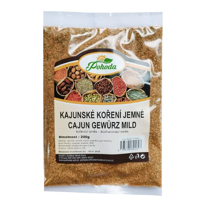 200 g Koreninová zmes "Kajunské korenie jemné"