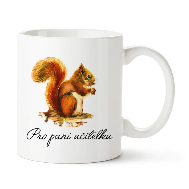 Pro paní učitelku - veverka