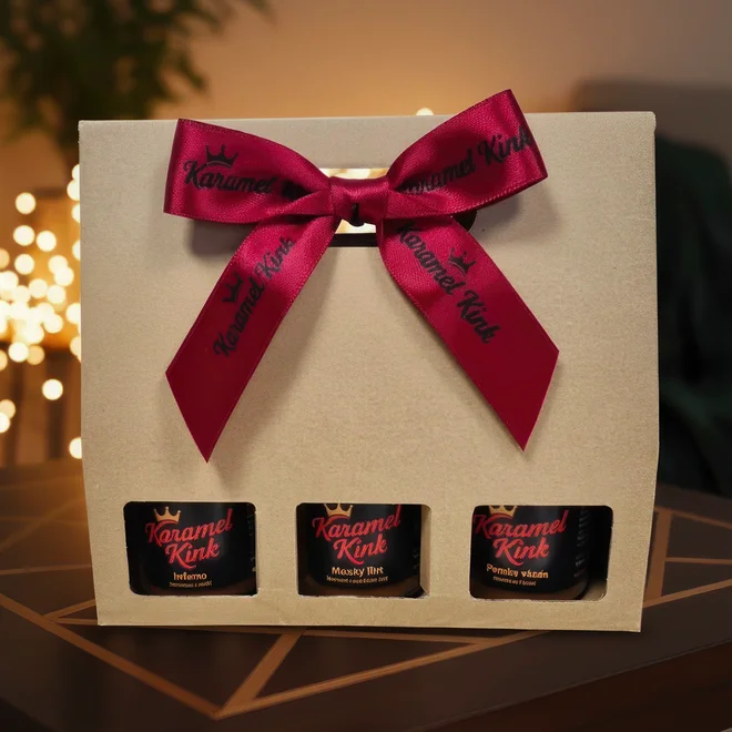 Dárkový box Karamel Kink – 3× karamel