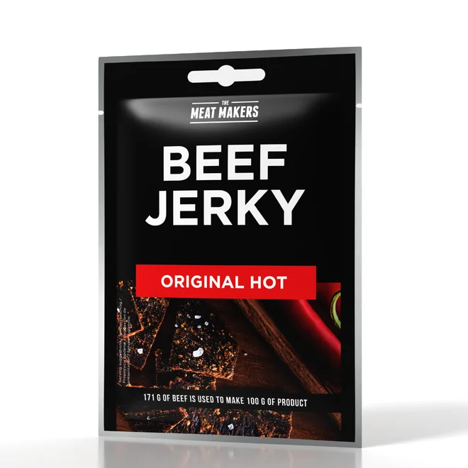 25 g Sušené mäso "MM Jerky HOT BEEF "