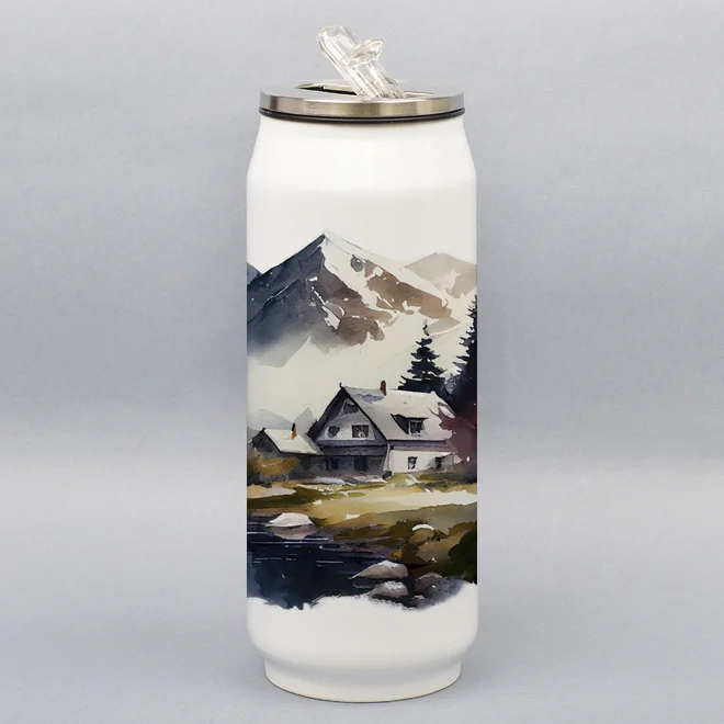 500 ml Turistická termoplechovka "Chata"