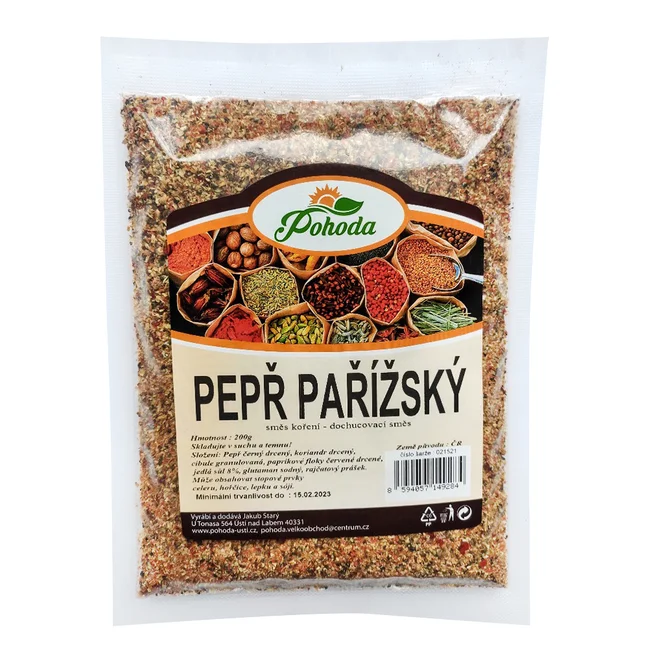 200 g Koreninová zmes "Čierne korenie parížske"