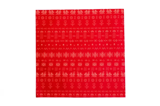 Voskový obrúsok "Čičmany" (35 x 35 cm)