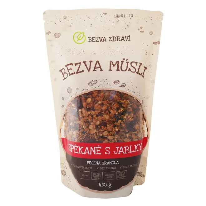 Bezva müsli "Spékané s jablky" (450 g)