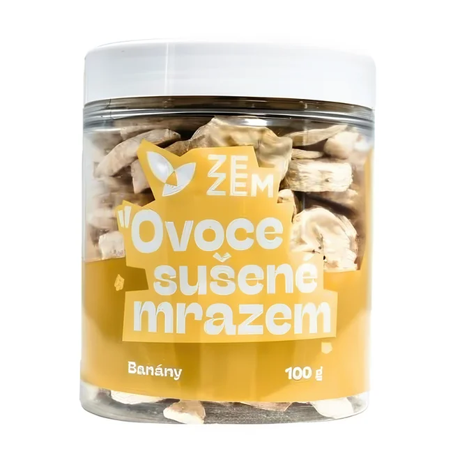 Banány sušené mrazem