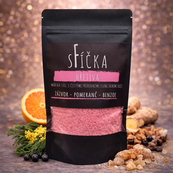 500 g Morská soľ s esenciálnymi olejmi