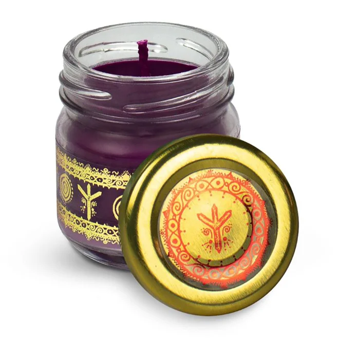 Vonná sójová svíčka 35 ml - Algiz, Lilie