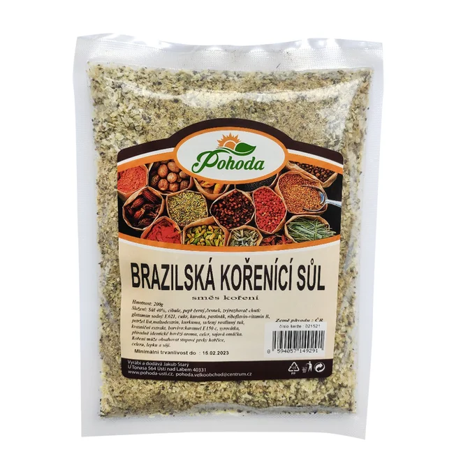200 g Brazilská koreniaca soľ