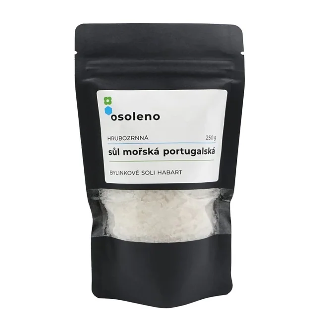 Portugalská mořská sůl hrubozrnná, 250 g