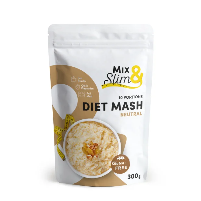 Dietní proteinová kaše Mix & Slim, 10 porcí