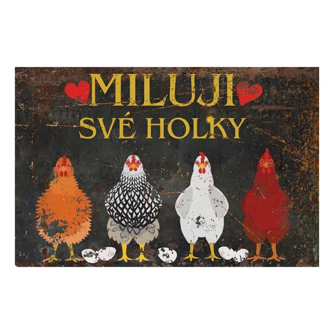 Cedulka - Miluji své holky